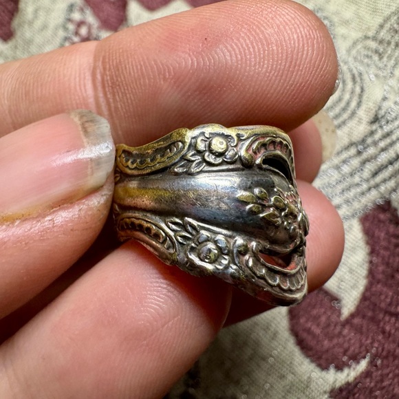 Silver cutlery ring - Picture 7 of 12